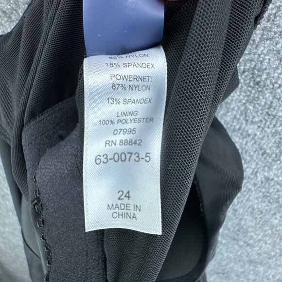 Swimsuits For All Black One Piece Swimdress Size 24 Empire Square Neck - Picture 9 of 10